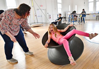 Spun chair