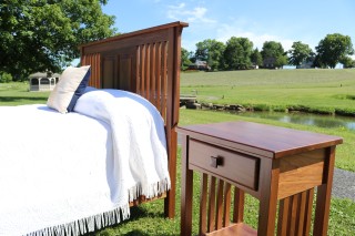 Mission Raised Panel Bed