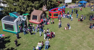 Atomic Bounce aerial shot