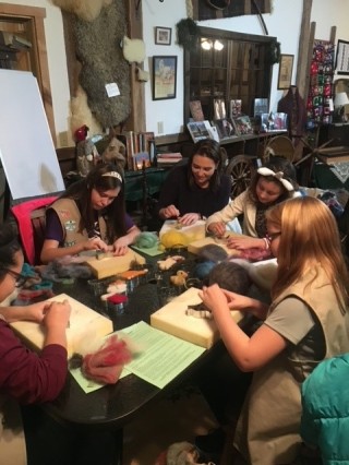 Felting class