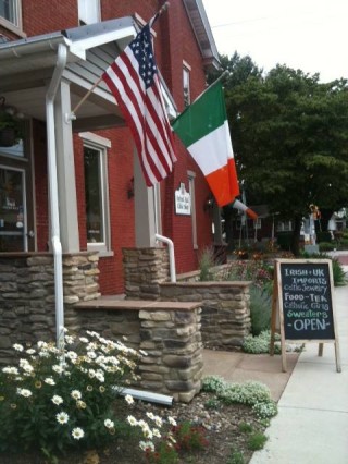 Our entrance on Third Street.